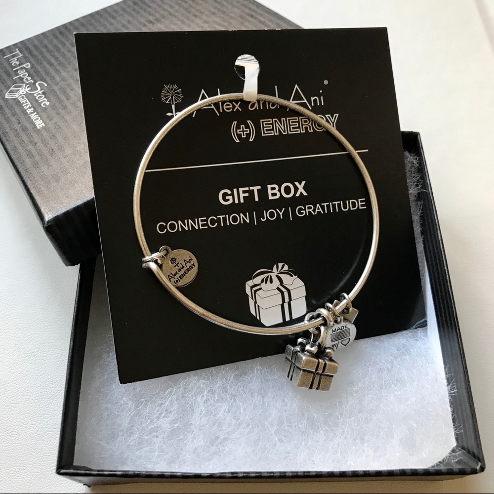 Alex & Ani Gift Box Silver Bracelet NWT